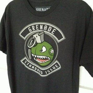 Grenade Brand 'Standard Issue' S/S Graphic Tee L